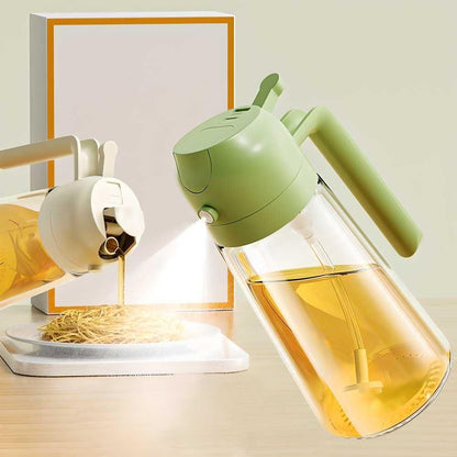 500ml Portable Glass Sprayer Oil Dispenser