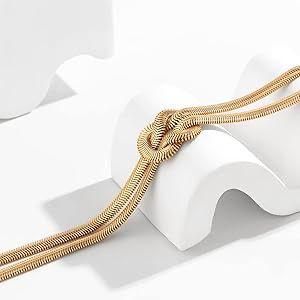 Golden Chain Snake Bracelet